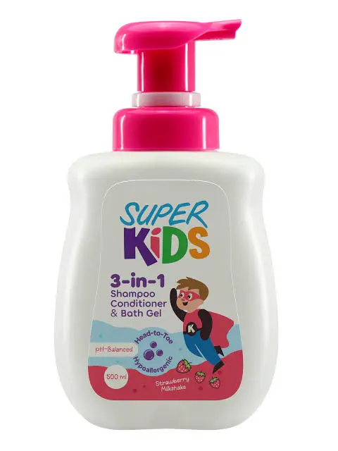 Superkids 3 in 1 strawberry Milkshake Fragrance 