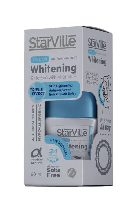 Starville Whitening Roll-On Hair Reducer 60 ml 