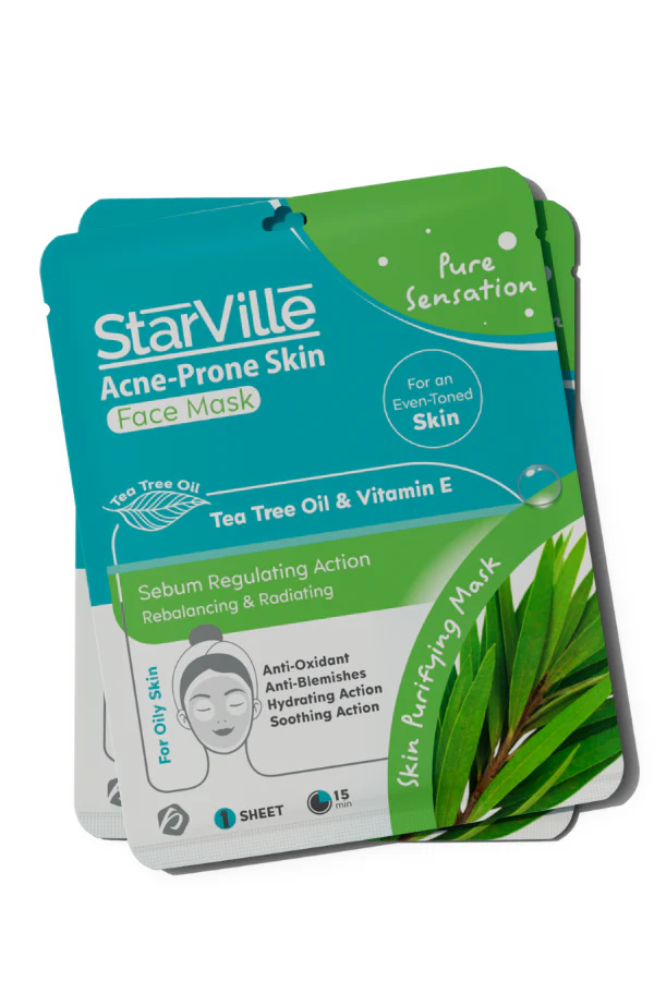 StarVille Acne-prone Skin Face Mask 10 sheets
