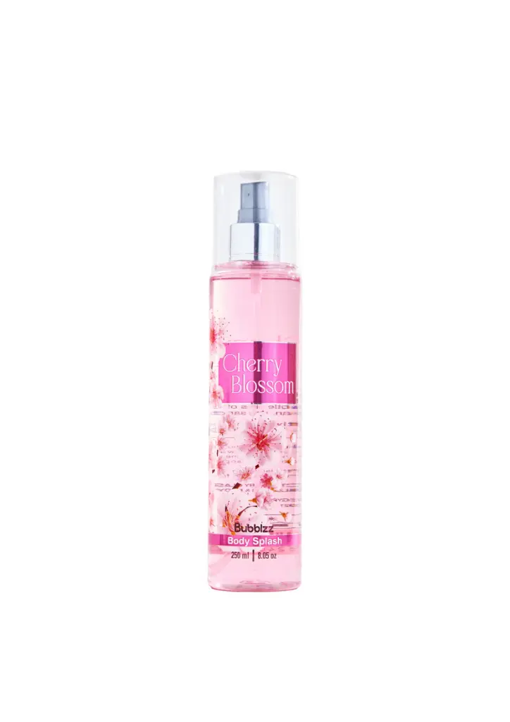 bubblzz cherry blossom body splash 