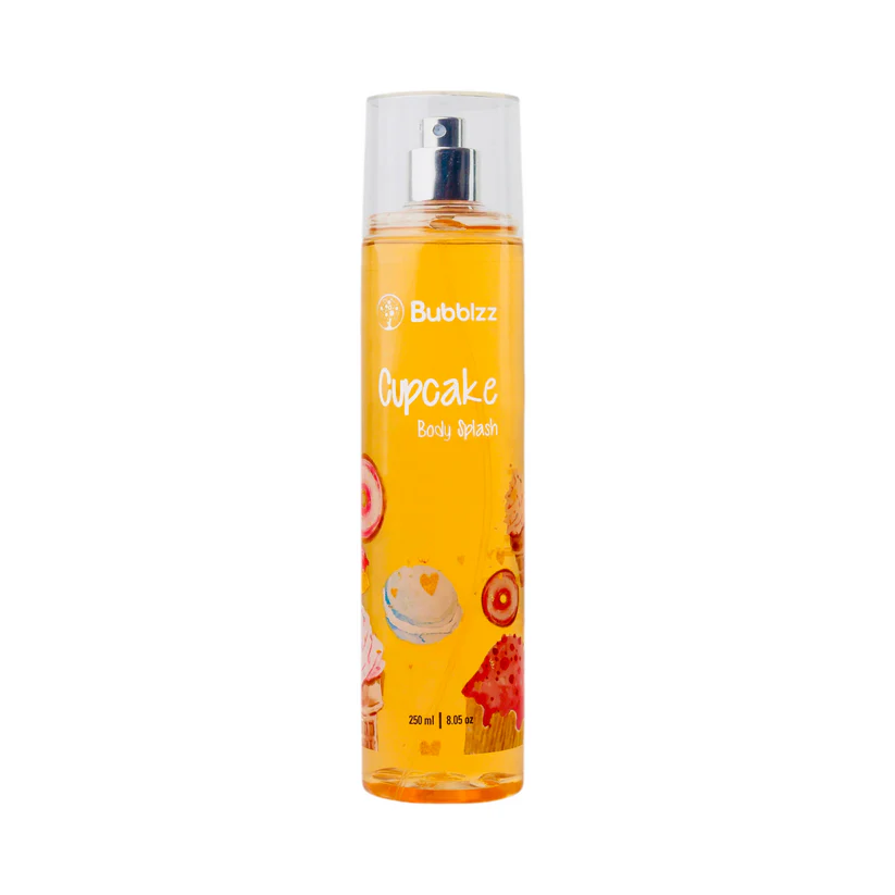 bubblzz cupcake body splash 