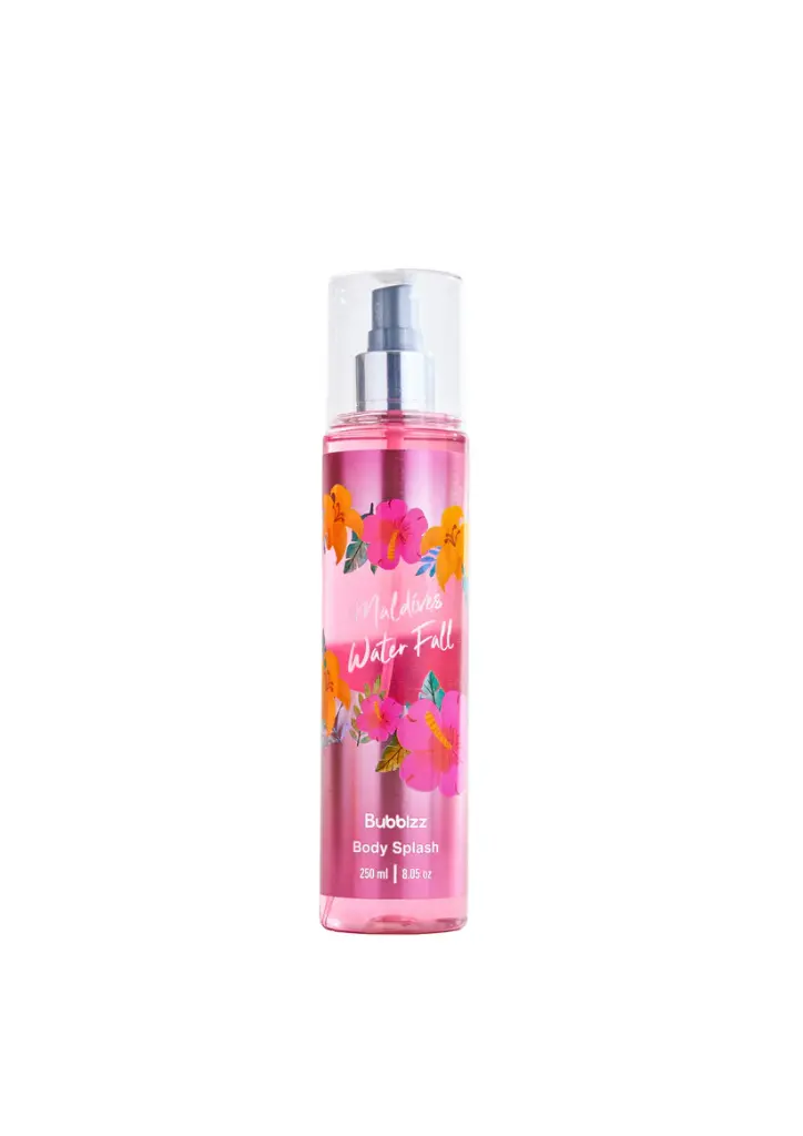 bubblzz maldives waterfall body splash 