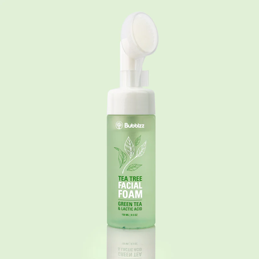 bubblzz tea tree facial foam 