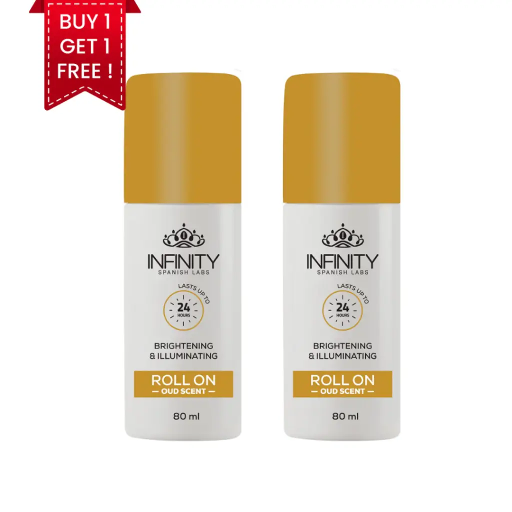 Infinity Deodorant Roll On Oud Scent (1+1) 