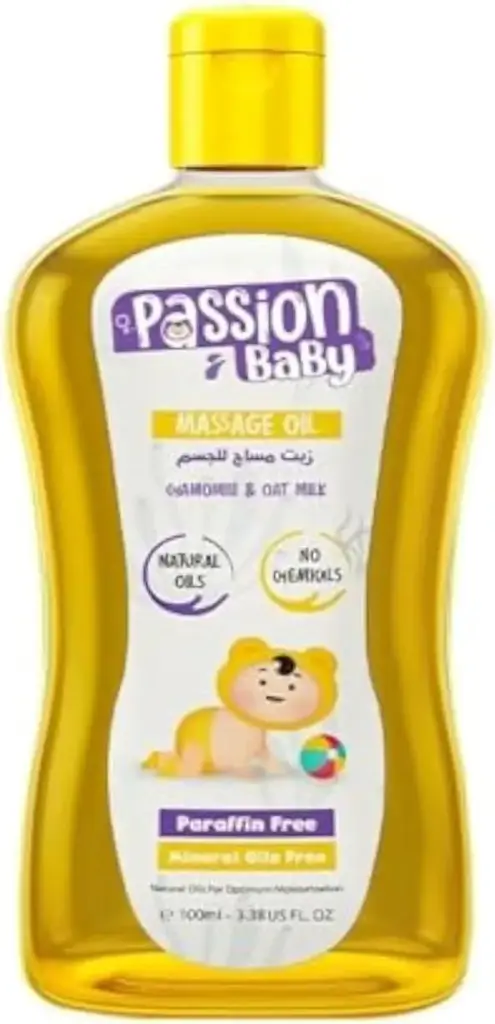 باشن بيبى زيت مساج للجسم 100 مل 