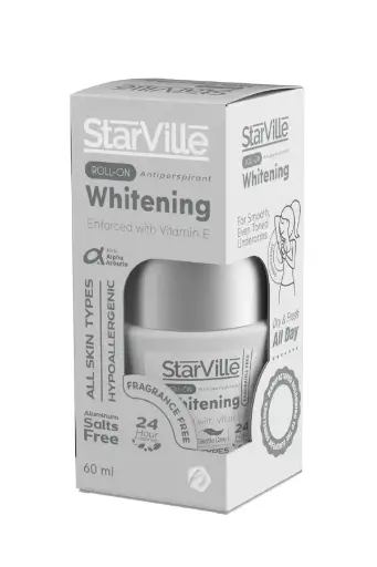 Starville Whitening Roll On Fragrance Free 60 ml 