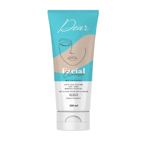 dear facial cleanser oily & acne skin 200 ml 
