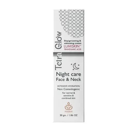 tetra glow whitening cream night