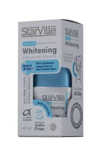 Starville Whitening Roll-On Hair Reducer 60 ml 