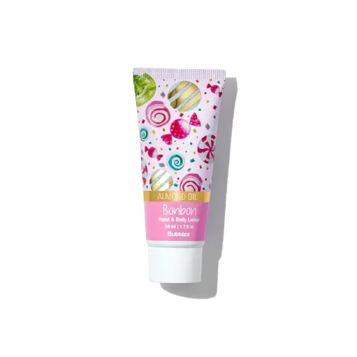 bubblzz bonbon new travel size hand & body lotion 50 ml 
