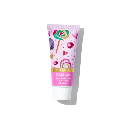 bubblzz bubblegum new travel size hand &body lotion 50 ml 