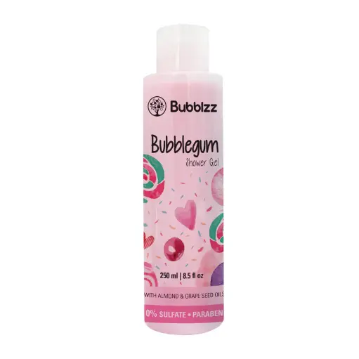 bubblzz bubblegum shower gel 250 ml 