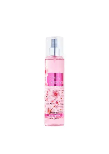 bubblzz cherry blossom body splash 