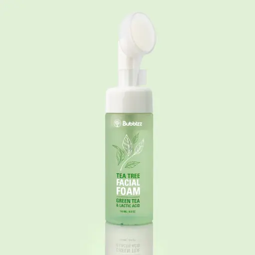 bubblzz tea tree facial foam 
