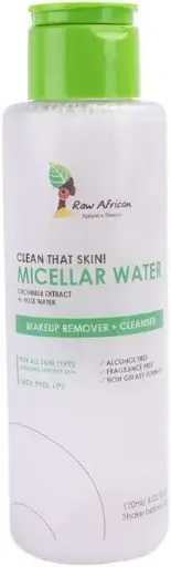 Raw african Micellar Water & Makeup Remover 